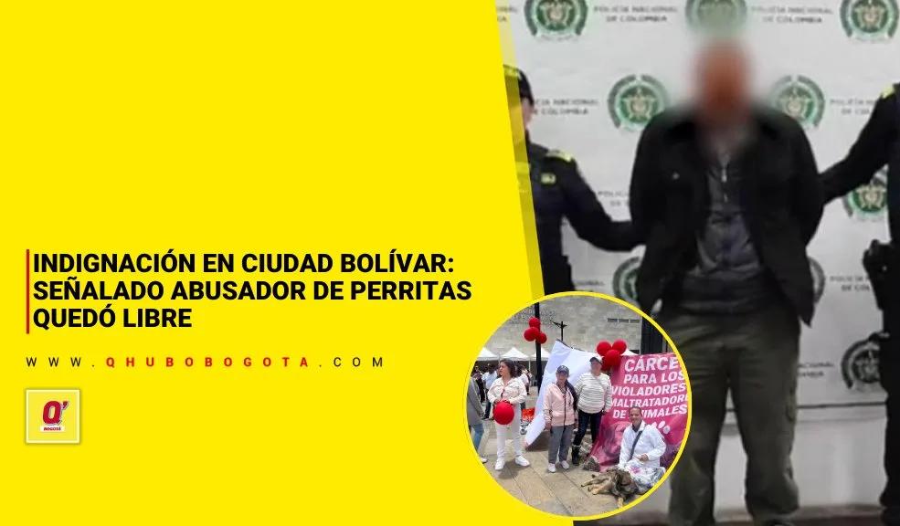 Indignación en Ciudad Bolívar: señalado abusador de perritas quedó libre