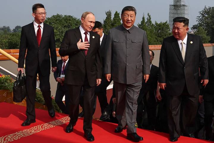 Xi, Putin, Kim Jong Un unite at glitzy China military parade