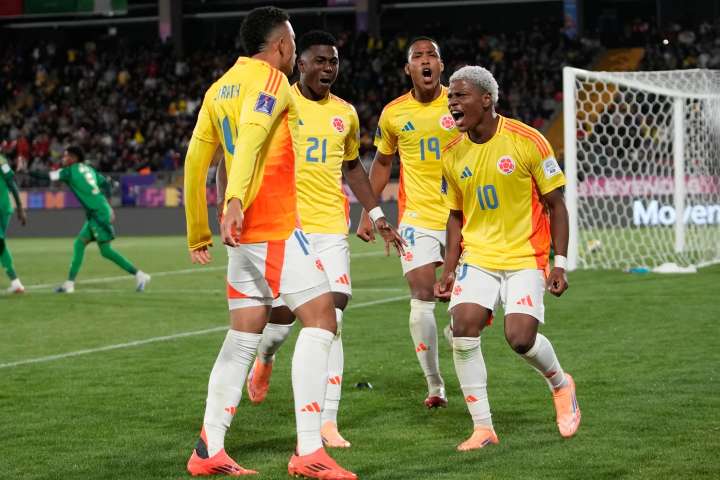 Colombia gana y EEUU golea en  Mundial Sub20