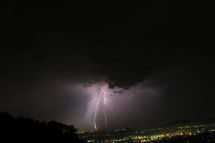 Heat Gives Way to Monsoonal Storms Across Southland