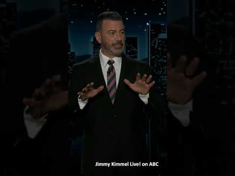 #JimmyKimmel holds back tears discussing Charlie Kirk