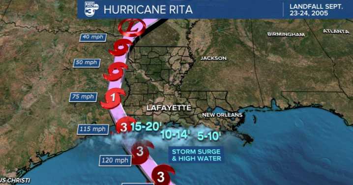 Today is "Hurricane Rita Remembrance Day" in Louisiana