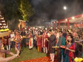 Gujarat CM takes part in Garba Festival