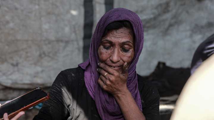 Nelson Mandela’s grandson reads story of Palestinian mother in Gaza