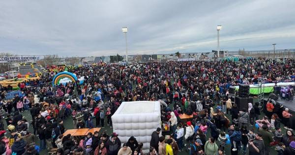 Güenchenen organizó el festejo del Día del Niño con una convocatoria de más de 15 mil personas