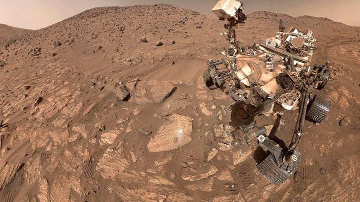 Posibles rastros de vida en rocas marcianas
