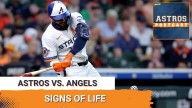 ASTROS POSTCAST: Houston Astros Show Signs Of Life, Salvage Split With Los Angeles Angels