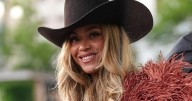 Beyoncé Wore A Thong-Baring Sheer Dress For Her Birthday