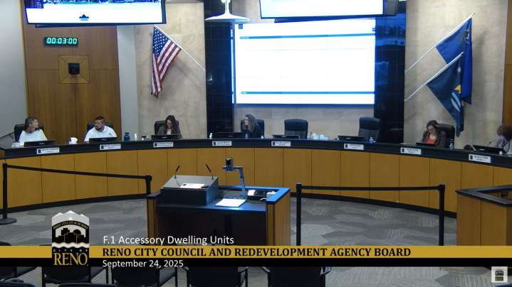 Reno council postpones final ADU vote to October due to error