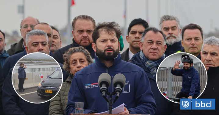 El viaducto más largo de Chile: presidente Boric da el vamos a marcha blanca de Puente Industrial