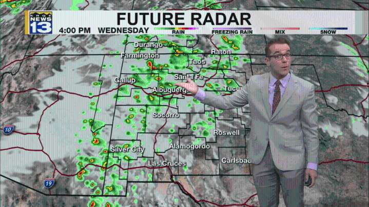 Storms are set to return but very warm for now