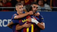 Barcelona gana, gusta y golea bajo la lluvia