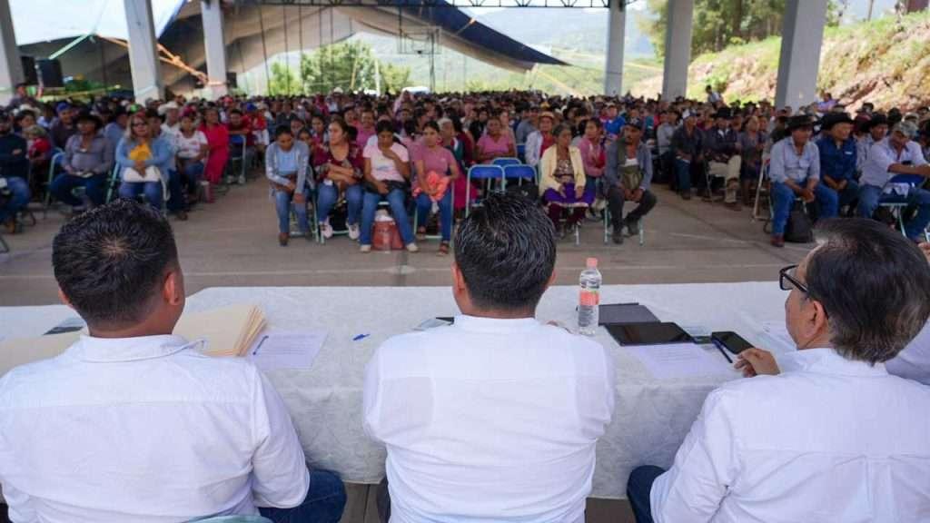 Concluye consulta para la construcción de la presa Margarita Maza