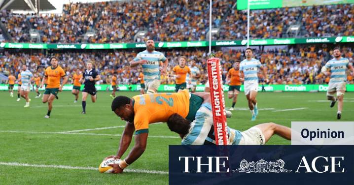Wallabies v Argentina: Rugby as God intended … but Wallabies can’t conjure a miracle this time