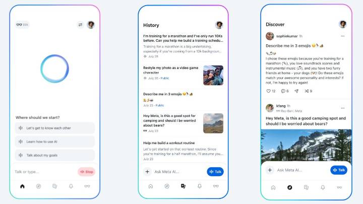 Meta AI app has a new 'Vibes' feed, full of AI-generated videos you can remix