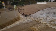 Las intensas tormentas de Cataluña baten récords y destrozan coches: hasta 7,8 litros por metro cuadrado en tan solo un minuto