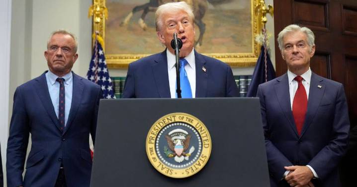 Trump promotes unproven ties between Tylenol, vaccines and autism without new evidence