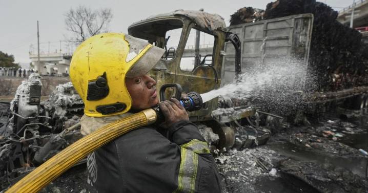 Inquiry starts into cause of gas tanker blast in Mexico City as death toll rises to 8