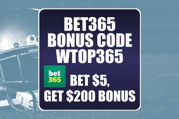 Bet365 Bonus Code WTOP365: Get $200 Bonus for MLB, CFB, NFL Week 4