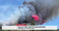 Vegetation fire forces evacuations in El Dorado Hills area