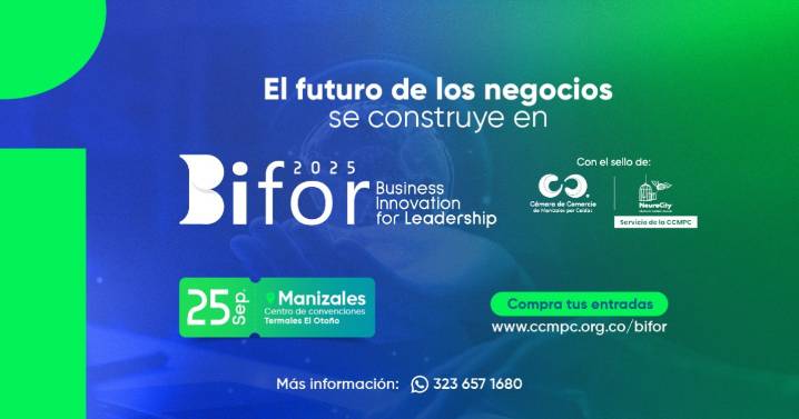 Más de 500 líderes se darán cita en Manizales para la primera versión de BIFOR
