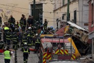 Se descarrila el Elevador da Glória en Lisboa: al menos 15 personas muertas