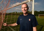 Syracuse men’s soccer coach Ian McIntyre sets school record in win over Colgate