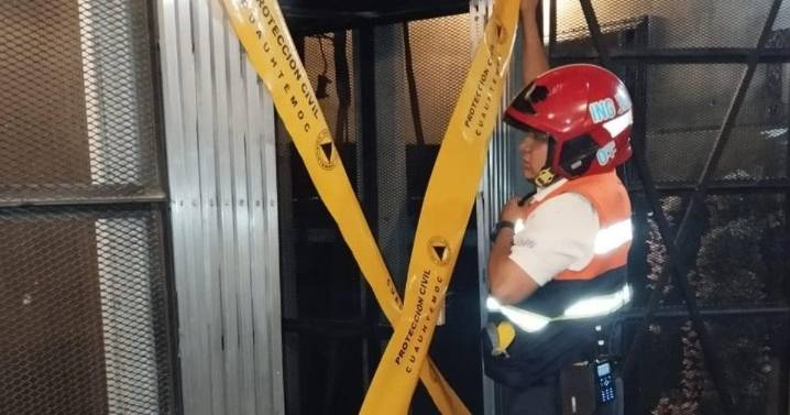Cae elevador en edificio de Hipódromo Condesa y deja siete lesionados
