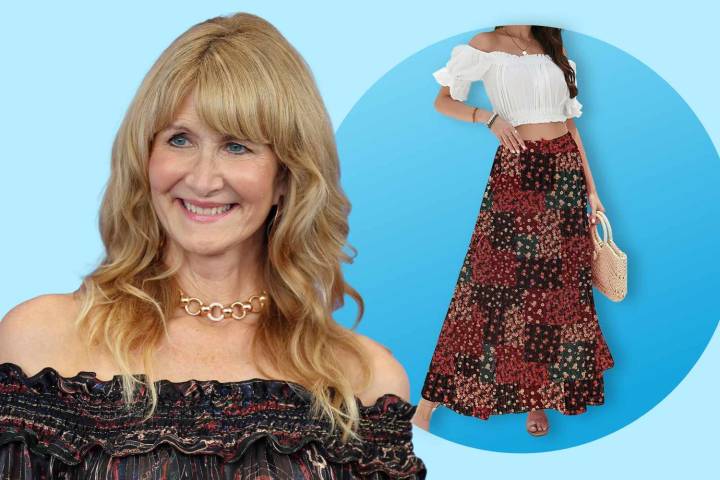Laura Dern Wore a Mismatched Paisley Outfit, Try It from $13