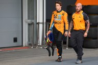 Oscar Piastri crashes out as Max Verstappen takes pole in chaotic F1 Azerbaijan GP qualifying