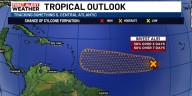 Tropical chances going down for now