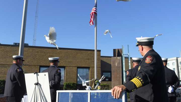 PHOTOS: Boiling Springs Fire District holds 9/11 memorial service