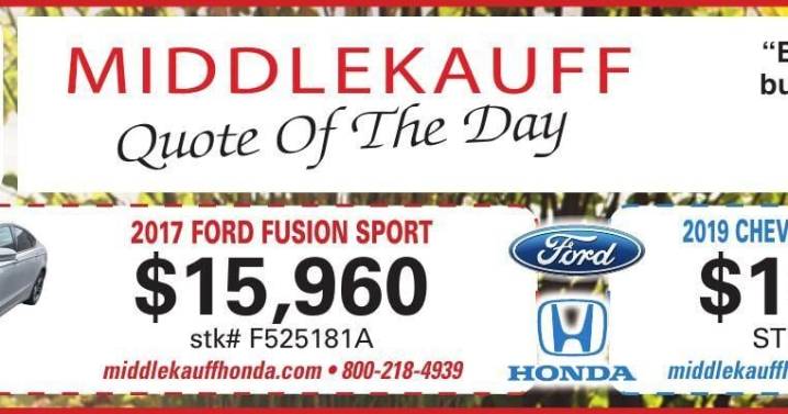 MIDDLEKAUFF AUTO GROUP * 