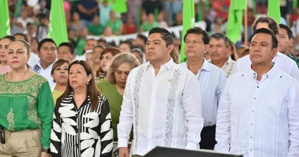 Gallardo presenta su 4º Informe en Tamazunchale