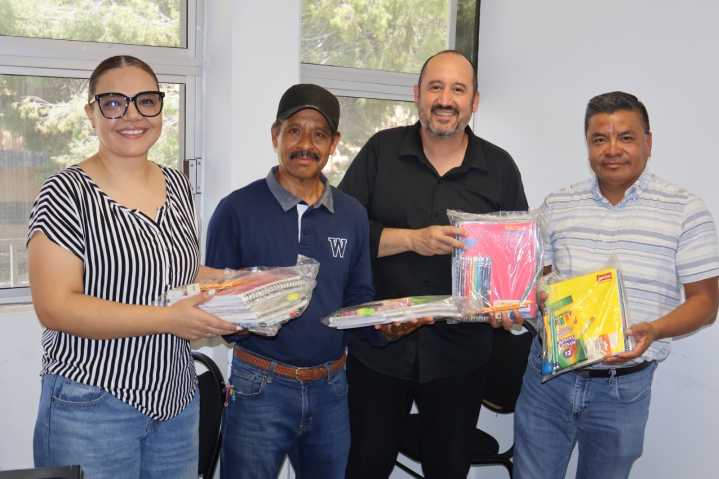 Solidaridad que transforma: UACH dona insumos a «Cadena de Amor Contra el Cáncer Infantil»