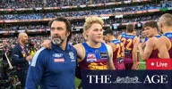 AFL grand final Brisbane vs Geelong LIVE: Lions defeat Cats after goal rush from Cameron, McCluggage; Norm Smith Medal was Will Ashcroft