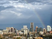 Portland could see scattered thunderstorms this weekend