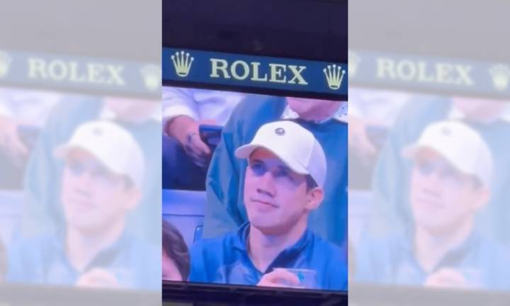 Captan a Juan Guaidó durante un encuentro del US Open: “No me jodas”
