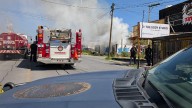 Fuerte incendio en Las Granjas; era casa utilizada como picadero
