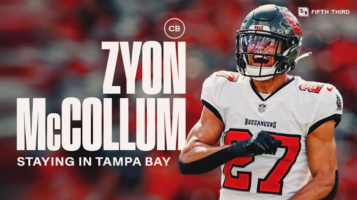 Zyon McCollum Lands Three-Year Extension with Buccaneers