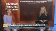 Military members and vets get free professional golf training