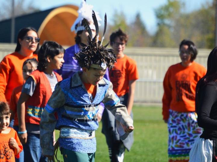 Hundreds gather for Orange Shirt Day in Akwesasne