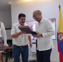 Alcaldía de Yopal condecoró al Presidente de la Corte Suprema de Justicia, Magistrado Gerson Chaverra Castro