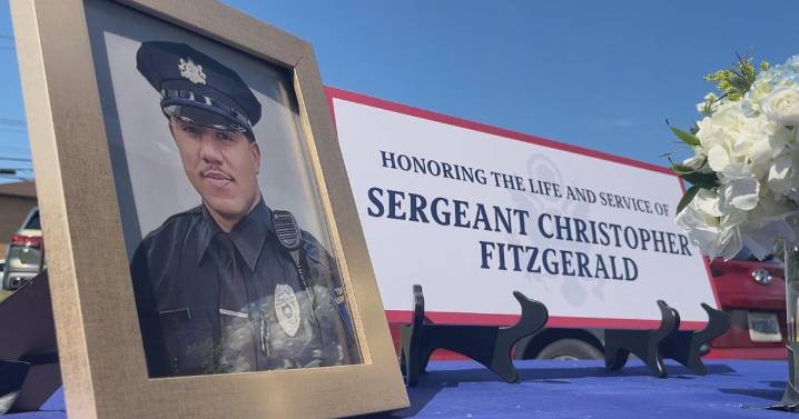 Community remembers slain Temple Sgt. Christopher Fitzgerald as Philadelphia post office is renamed for him