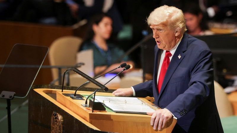 Trump calls climate change ‘greatest con job’ in UN General Assembly address