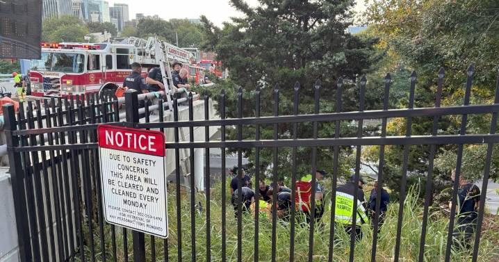 Bystander struck at the scene of city crash