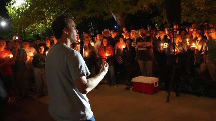 Charlie Kirk vigil at UNH: Republicans vow to 'continue that legacy'