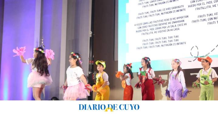 Sana creatividad: los niños derrocharon ritmo y color en el Festival de Música Saludable