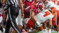 Indiana football defensive line, sacks, tackles for loss vs Illinois