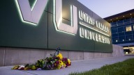 Universities hosting Charlie Kirk expected crowds and protesters. At Utah Valley, a shooter arrived